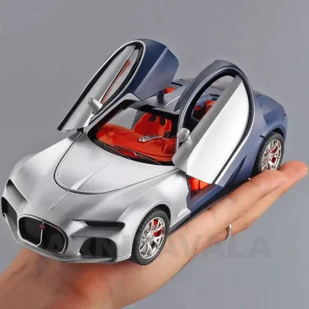 Bugatti Atlantic Die-Cast Model Car – Premium Metal Body, 1:24 Scale Classic Collectible Toy