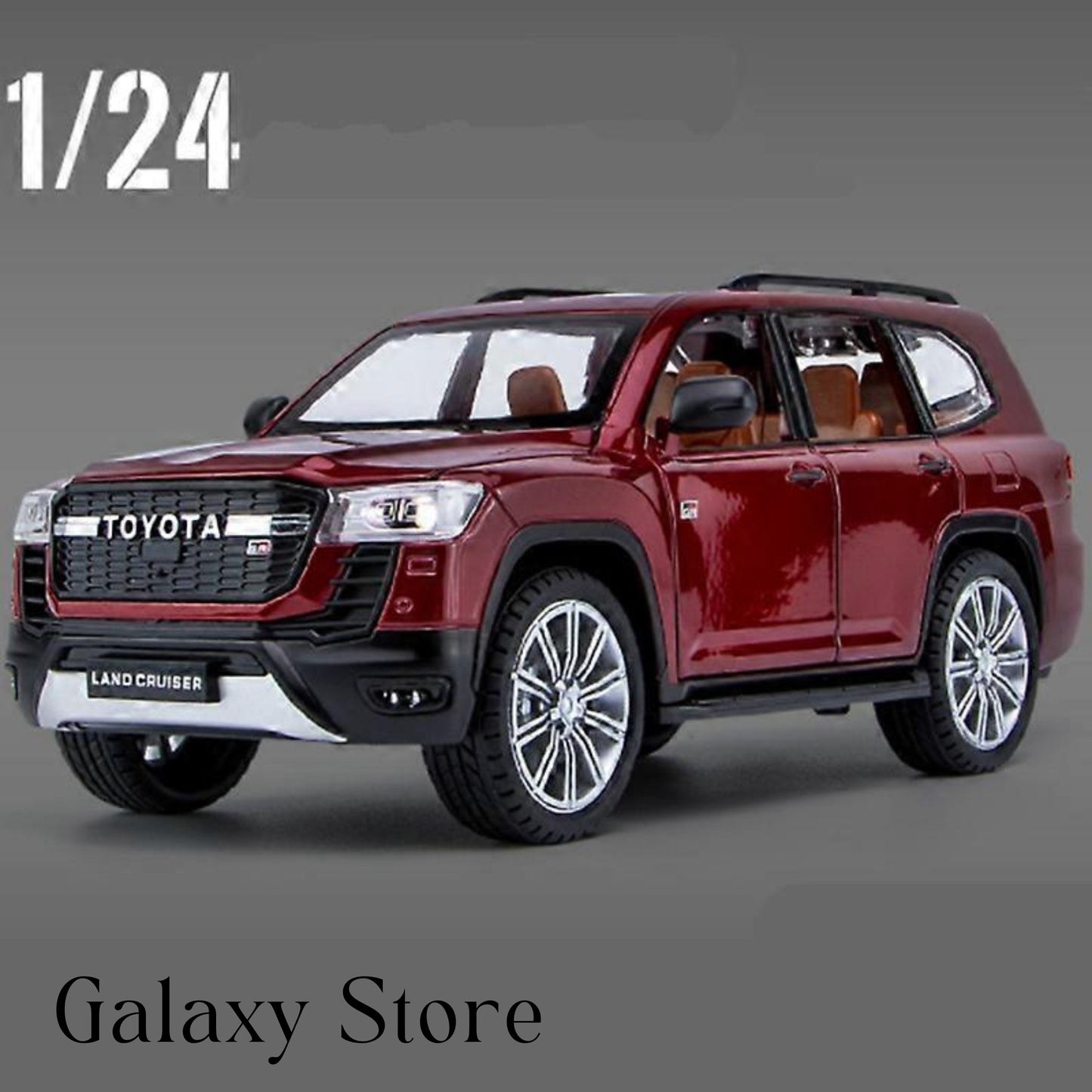 Land Cruiser GT Diecast Scale Model – Premium Collectible Car with High-Detail Interior & Exterior