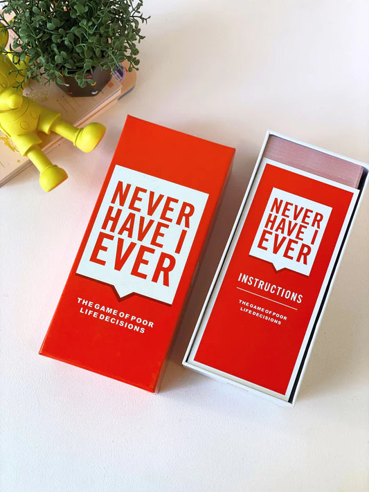 Never Have I Ever Classic Edition Card Game | 550 Cards Adult Party Game for 4-12 Players